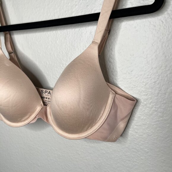 Spanx by Sara Blakely Pillow Cup Bra 34B Underwire Nude SF0315 - Picture 3 of 8